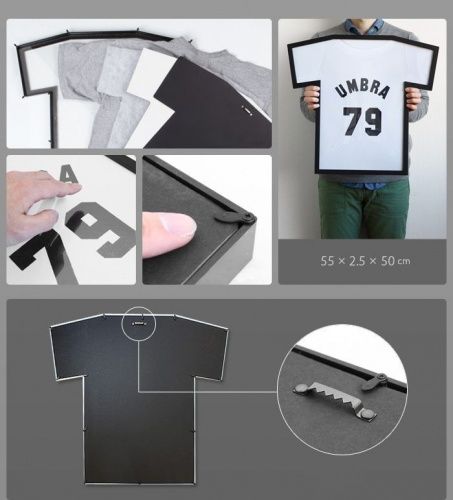 Рамка для футболки t-frame черная, 315200-040 фото 7
