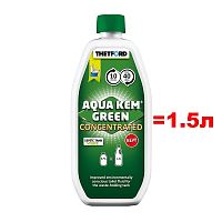 Концентрат Thetford Aqua Kem Green Concentrated 0,75л (аналог 1,5л жидкости)