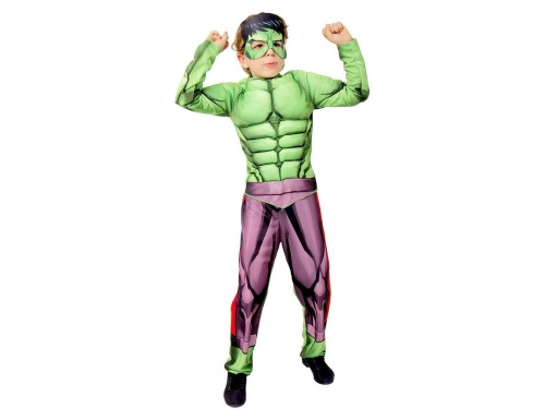 Карнавальный костюм Халк с мускулами - Мстители фото 2