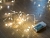 Гирлянда СИЯЮЩИЕ КАПЛИ-МАКСИ, 20 тёплых белых мини LED (крупные диоды), 2 м, серебряная проволока, батарейки, Koopman International
