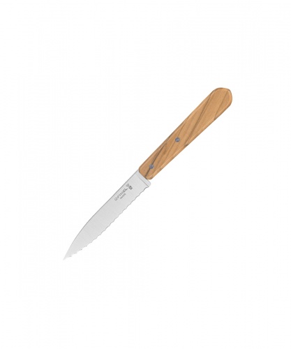 Набор ножей Opinel Set "Les Essentiels" Olive деревянная рукоять, нержавеющая сталь, коробка, 002163 фото 4