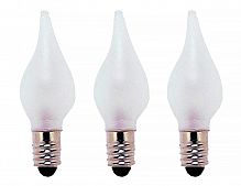 Набор запасных белых матовых ламп, для рождественских горок и светильников, 24 V, 3 штуки, STAR trading