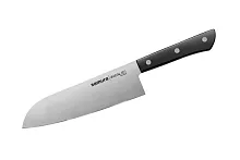 Нож Samura сантоку Harakiri, 17,5 см, корроз.-стойкая сталь, ABS пластик