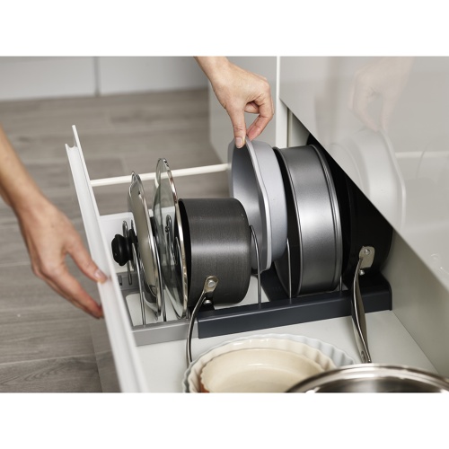 Органайзер для кухонной утвари drawerstore, серый фото 8