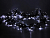 Электрогирлянда Млечный путь Cluster Lights 192 холодных белых MINILED ламп 2.4 м, черный ПВХ, BEAUTY LED