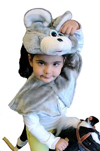Карнавальный костюм "Мышка" (легкий), 3-7 лет, Бока