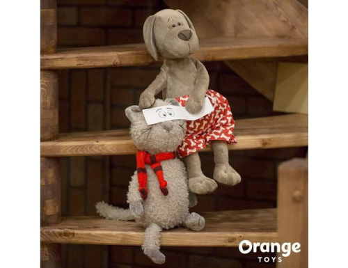 Мягкая игрушка Пес Барбоська в трусах, 30 см, ORANGE TOYS фото 6