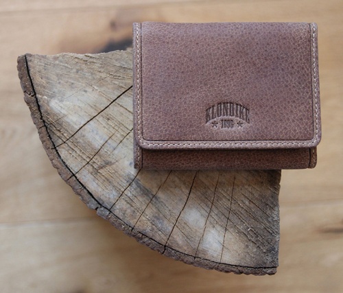 Бумажник Klondike Jane, коричневый, 11x8,5x1,5 см фото 2
