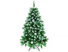 Искусственная Ель Триумфальная заснеженная с шишками, Crystal Trees