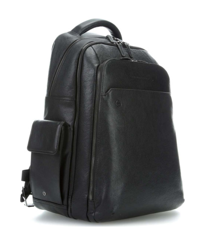 Рюкзак мужской Piquadro Black Square CA3444B3BM/N черный натур.кожа фото 6