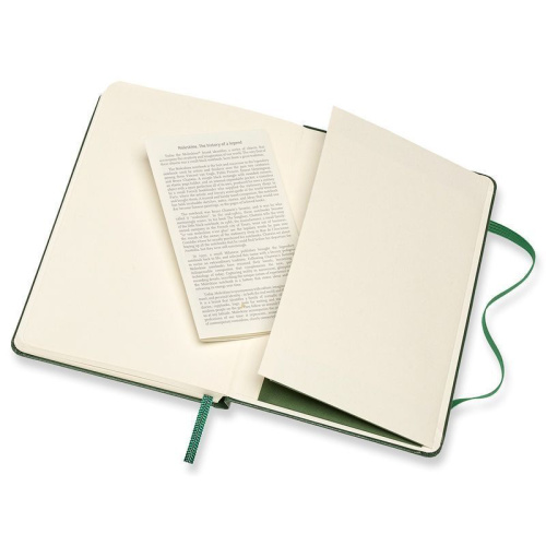Блокнот Moleskine Classic Pocket,192 стр., зеленый, в линейку фото 3