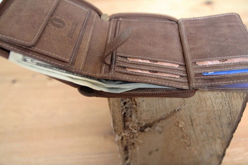 Бумажник Klondike Dylan, коричневый, 10,5x13,5 см фото 16