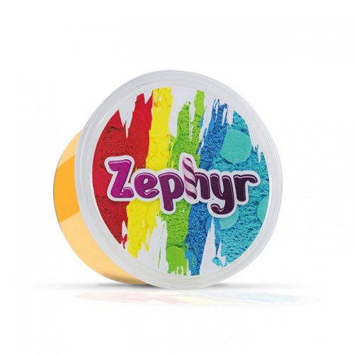 Кинетический пластилин Zephyr Шоу-Бокс - 8 банок из четырех цветов фото 5