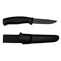 Нож Morakniv Companion BlackBlade, нержавеющая сталь, черный клинок
