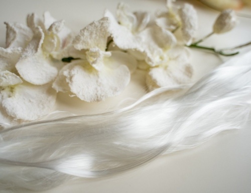 Аксессуар для декорирования "Волосы феи", белые, 20 г, Kaemingk фото 5