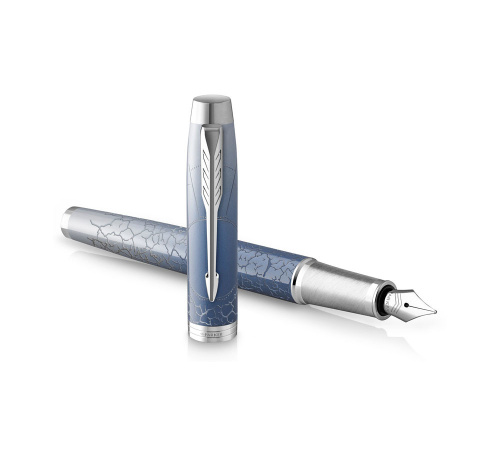 Parker IM SE - F316 Polar, перьевая ручка, F, подарочная коробка фото 4