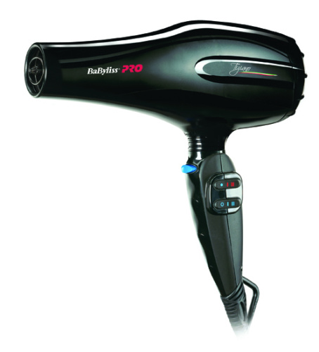 Фен BaByliss Pro Tiziano, 2100 Вт, 2 насадки, черный