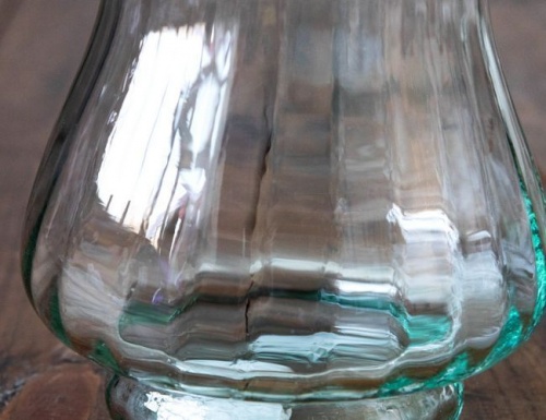 Подсвечник-вазочка "Хелена", стекло, 20х16 см, разные модели, Edelman фото 3