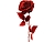 Декоративная Роза РОССА, полиэстер, бордовый, 60 см, Kaemingk
