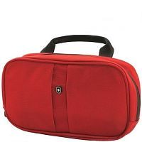 Несессер Victorinox Lifestyle Accessories 4.0 Overmight Essentials Kit, красный, нейлон, 23x4x13