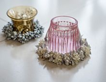 Мини-венок для свечи и декорирования "Зимняя прелесть", 10 см, Swerox