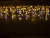 Светодиодная бахрома Legoled 3.2*0.9 м, 168 теплых белых LED ламп, холодное белое мерцание, белый КАУЧУК, соединяемая, IP54, Laitcom