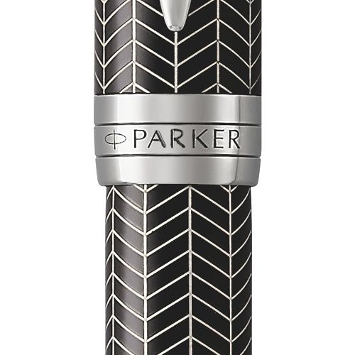 Parker Duofold, Chevron, перьевая ручка, F фото 5