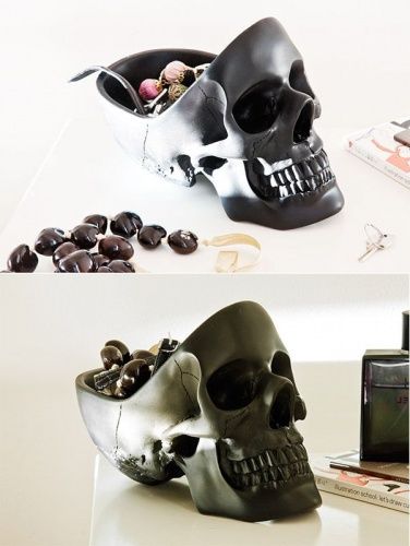 Органайзер для мелочей skull черный фото 5
