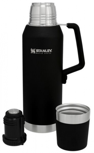 Термос Stanley Master (1,3 литра), черный фото 3
