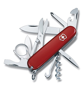 Нож Victorinox Explorer, 91 мм, 16 функций, красный