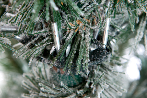 Искусственная ель Гарда заснеженная, Crystal Trees фото 5