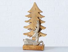 Декоративная ёлочка СЬОРЕН, дерево, малая, 27 см, Boltze