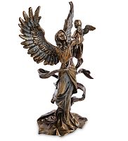 WS-1135 Статуэтка «Девушка-ангел с ребенком»