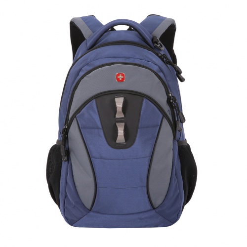 Рюкзак Swissgear 13", синий/серый, 35х15х46 см, 24 л фото 8
