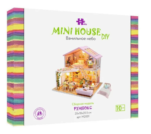 Румбокс, интерьерный конструктор MiniHouse Ванильное небо фото 3