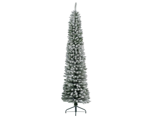 Искусственная ель ПЕНСЕЛ ПАЙН заснеженная (хвоя - PVC), зелёная, 300 см, Winter Deco в интернет-магазине VsemPodarok.com