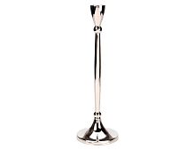 Подсвечник ГОТЬЕ, металл, серебряный, 27 см, Koopman International