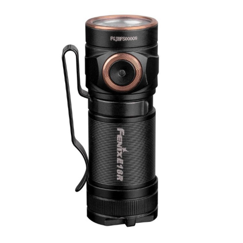 Фонарь светодиодный Fenix E18R Cree XP-L HI LED, 750 лм, 18650 или CR123A фото 8