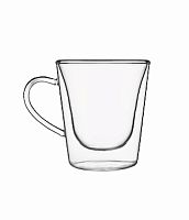 Чашка для эспрессо 120 мл Duos Thermic Glass RM221 Набор 2 шт