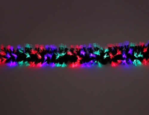 Оптиковолоконная гирлянда "Зимняя радуга", зелёная, разноцветные светодиоды, 200 см, Edelman, Luca фото 8