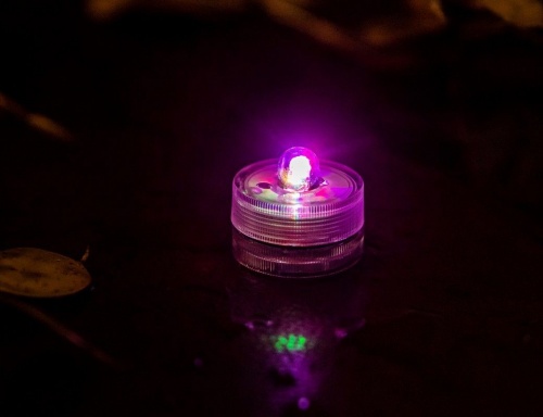 Набор плавающих свечей "Радуга на воде", RGB LED-огни, 3х2.5 см (упаковка 2 штуки), Koopman International фото 4