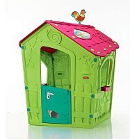 Игровой домик Magic Playhouse зеленый/малиновый