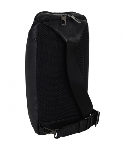 Рюкзак Piquadro Acron, с одним плечевым ремнем, черный, 35x18x9 см фото 3