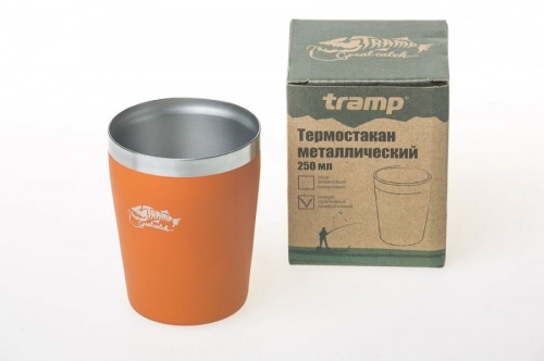 Термостакан Tramp 250мл оранжевый TRC-101 фото 2