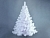 Настенная белая елка Классика 90 см, ПВХ, Ели PENERI