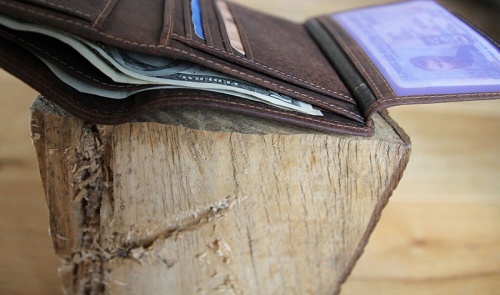 Бумажник Klondike Eric, коричневый, 10x12 см фото 11