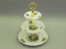 Горка "Мэри-Энн" 3 уровня "03196033-0363" Leander, зелёный; белый