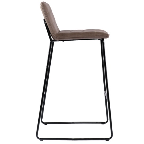 Набор из 2 барных стульев terence, экокожа, темно-коричневые фото 8