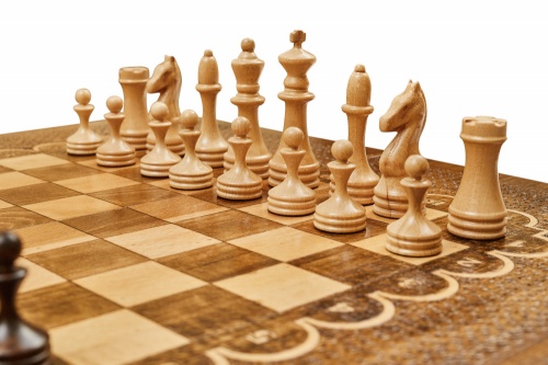 Шахматы + нарды резные 1 60, Mkhitaryan фото 5