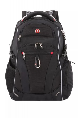 Рюкзак Swissgear Scansmart 15", чёрный/красный, 34x22x46 см, 34 л фото 2